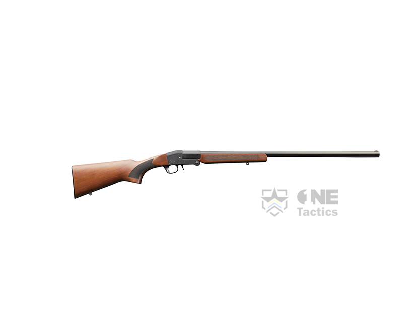 CHARLES DALY 101 14″ / 28″ Single-Barrel Shotgun, BLACK/ WOOD – 12GA