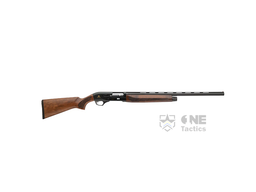 AKDAS AH-212S Semi-Auto Shotgun, 28″ Barrel, Grey Receiver & Varnished Walnut – 12GA