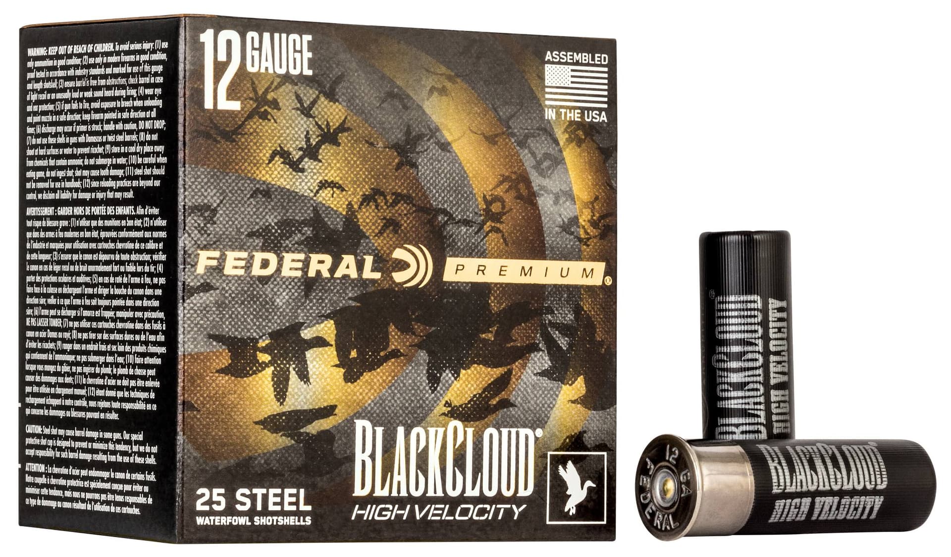 Federal Black Cloud High Velocity 12GA 3" 1-1/8oz #3 25rd Canada - Image 1