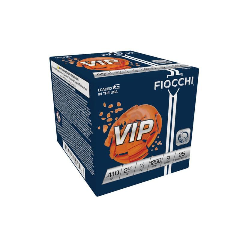 Fiocchi VIP .410GA 2-1/2" 250rd Case (10 x 25rd)