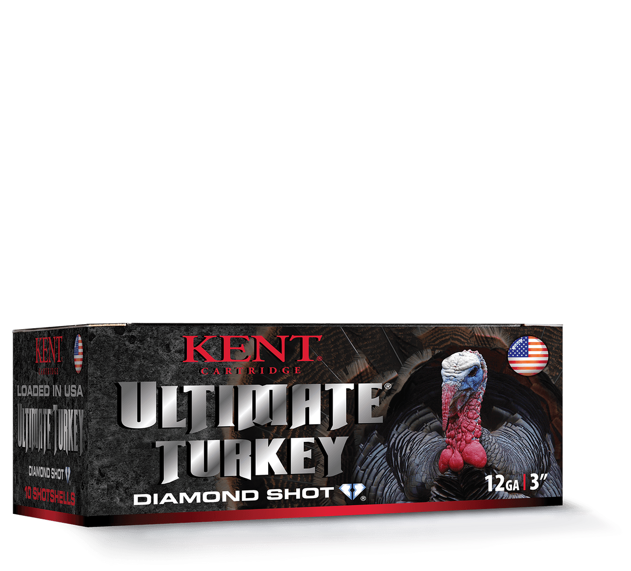Kent Cartridge Ultimate Turkey 12ga 3" #4 1-3/4oz Diamond Shot Canada - Image 1