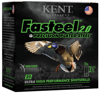 Kent Cartridge Fasteel 2.0 12ga 3.5" #4 1-3/8oz Canada - Image 1