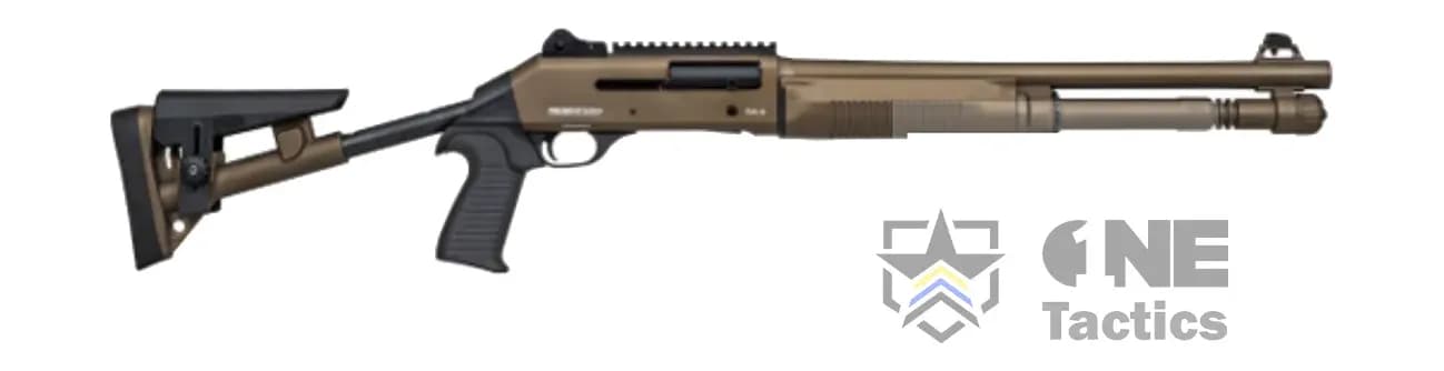 Federation Firearms SA-4 Semi-Auto M4 Clone 12ga 18.7" Burnt Bronze