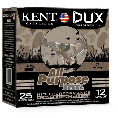 Kent Cartridge All-Purpose Steel 12ga 3" #4 1-1/4oz Canada - Image 1