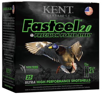 Kent Cartridge Fasteel 2.0 12ga 2-3/4" #BB 1-1/16oz Canada - Image 1