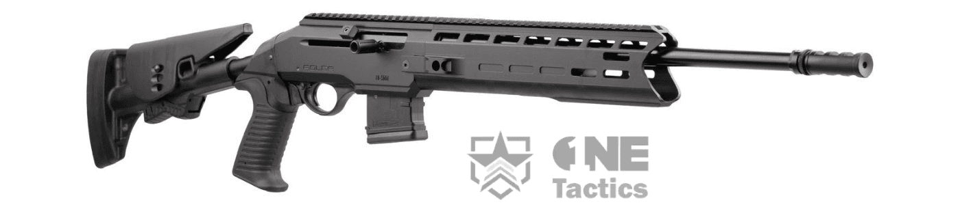 Adler AD500A .223 Rem 18.6" Black Telescopic Stock Semi-Automatic Canada - Image 1