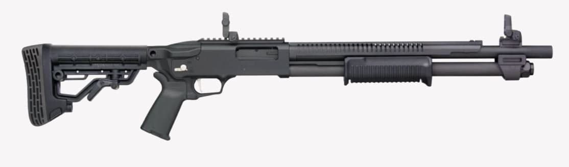 Mossberg 590R Tactical 12 GA 18.5" Black Pump-Action Canada - Image 1