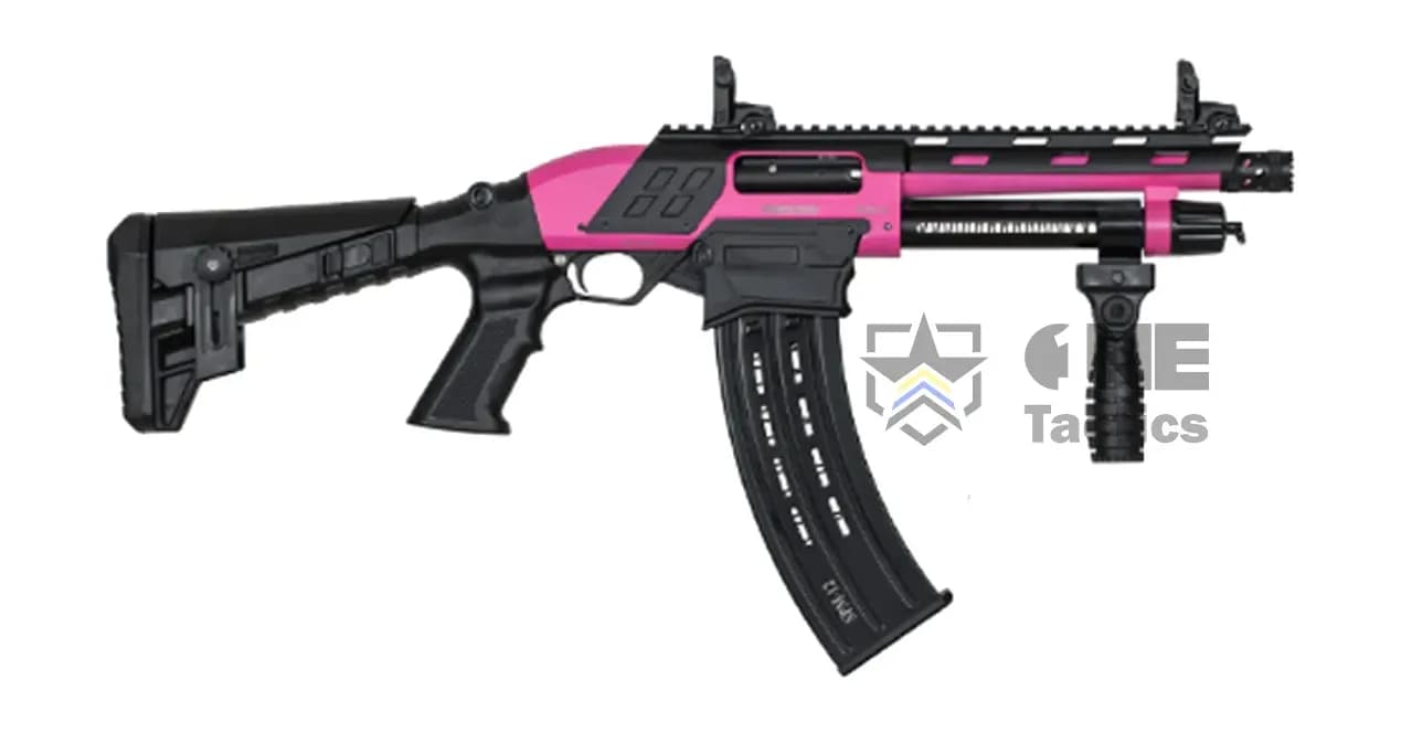 Federation Firearms SPM-12 Shorty Pump Mag-Fed 12ga 3" 9" Prison Pink Canada - Image 1