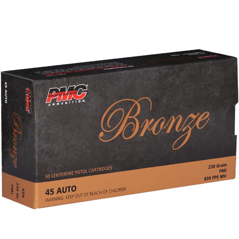 PMC Bronze .45 ACP 230gr FMJ 50rd Canada - Image 1