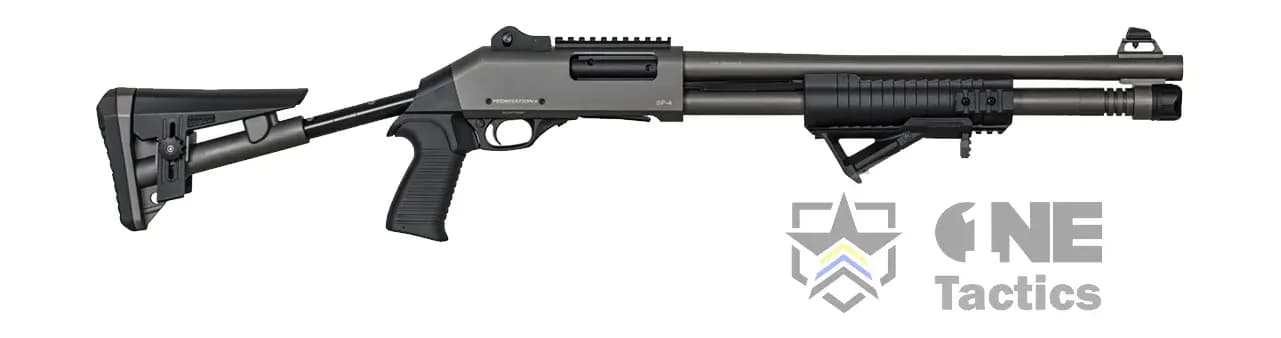 Federation Firearms SP-4 Pump M4 Clone 12ga 18.7" Stealth Grey Canada - Image 1