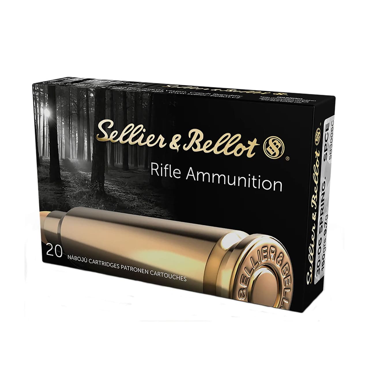 Sellier & Bellot .30-06 Springfield 150gr SPCE 20rd Canada - Image 1