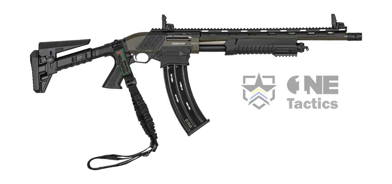 Federation Firearms SPM-12 Pump Mag-Fed 12ga 3" 18.7" OD Green