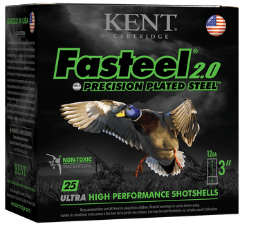 Kent Cartridge Fasteel 2.0 12ga 3" #2 1-1/8oz Canada - Image 1