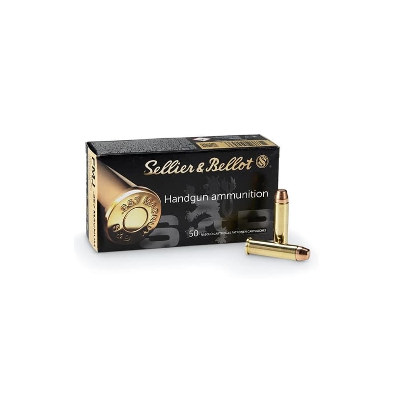 Sellier & Bellot .357 Magnum 140gr FMJ 50rd