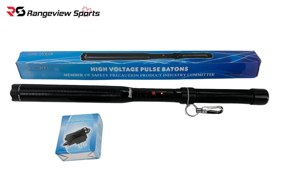 ShockGuard Flashlight Stun Baton, 1,000kV, 510mm Canada - Image 1