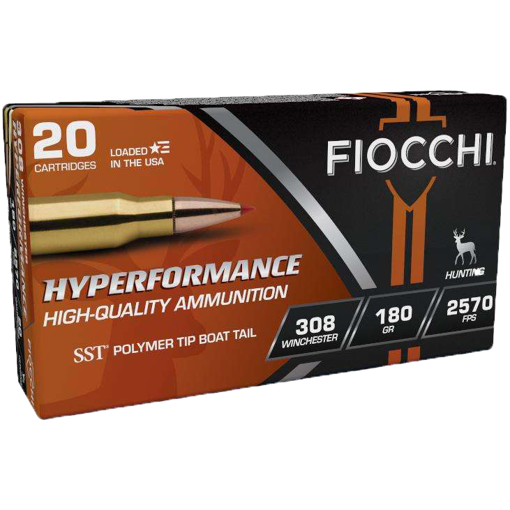 Fiocchi Extrema 308 WIN 180GR SST (20RD) (Loaded With Hornady bullets)