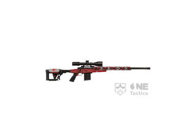 HOWA M1500 6.5 CREEDMOOR 24” T/C Canadian Flag APC CHASSIS/ W Scope