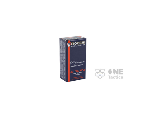 Fiocchi Rimfire .22LR 40GR CPRN&LRN AMMO