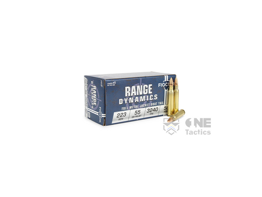 Fiocchi 5.56 NATO 55GR FMJBT AMMO
