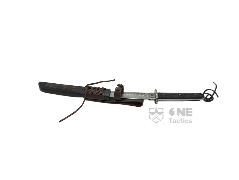 OneTactics™ Japanese Tachi Sword – Damascus Steel Collectible  #OTN10