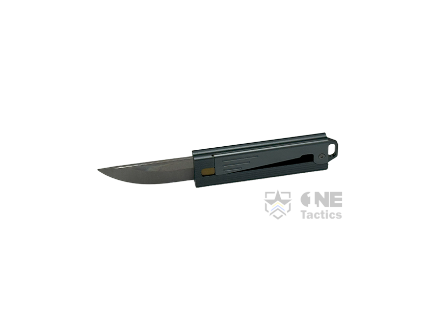 OneTactics™ Mini Utility Folding Knife – Keychain EDC Pocket Tool #OTN11
