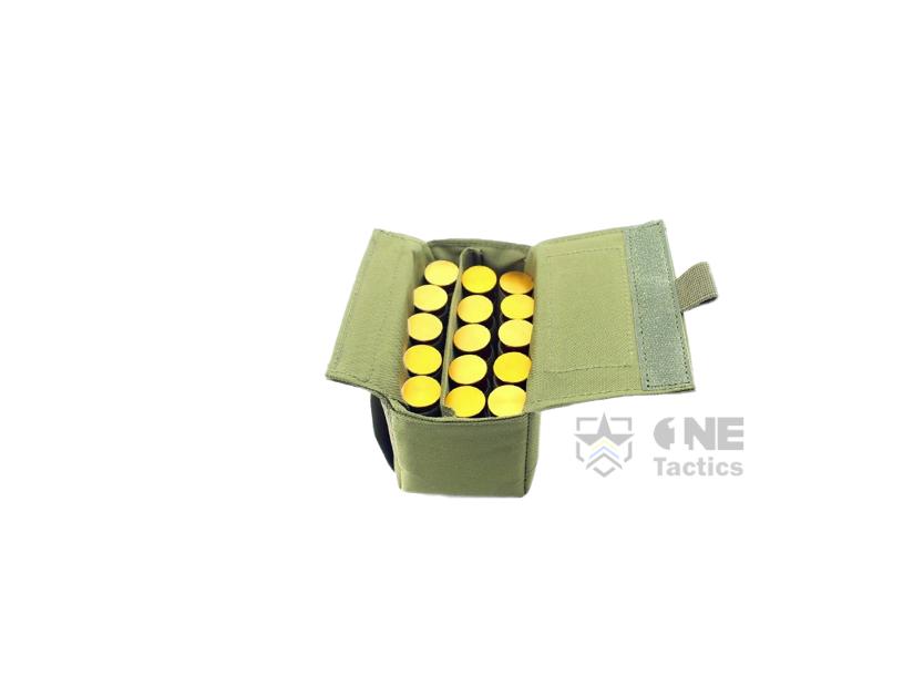 OneTactics™ MOLLE 15-Round Shotgun Shell Pouch #OTM25S
