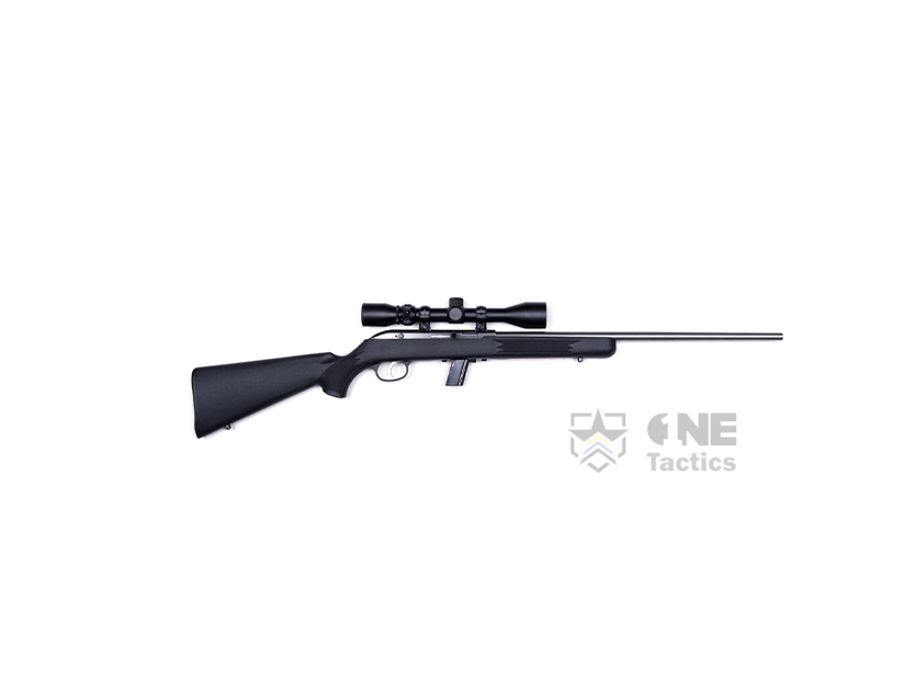 Lakefield 64 FSSXP STS Semi-Auto Rifle – .22 LR Stainless, with Scope & Rings