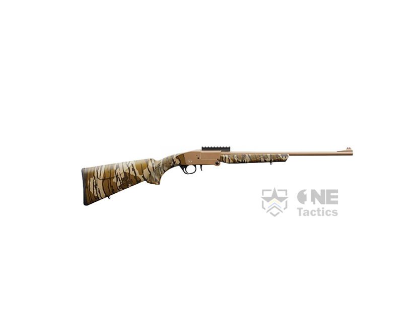 CHARLES DALY 101 Single-Barrel Shotgun 20" Barrel, 12GA – BLACK TURKEY / CAMO / MOSSY OAK