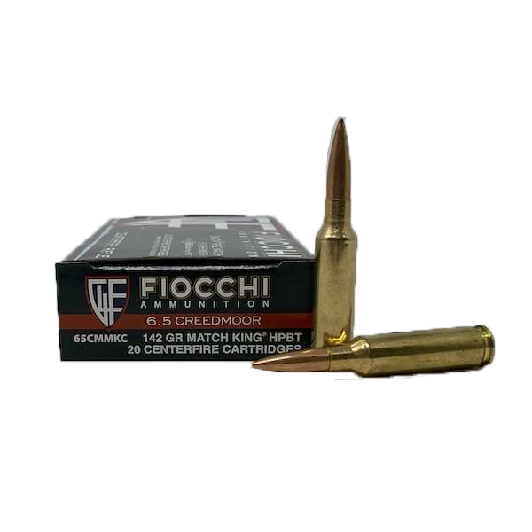 Fiocchi 6.5 Creedmoor 142GR HPBT MK (20RD)