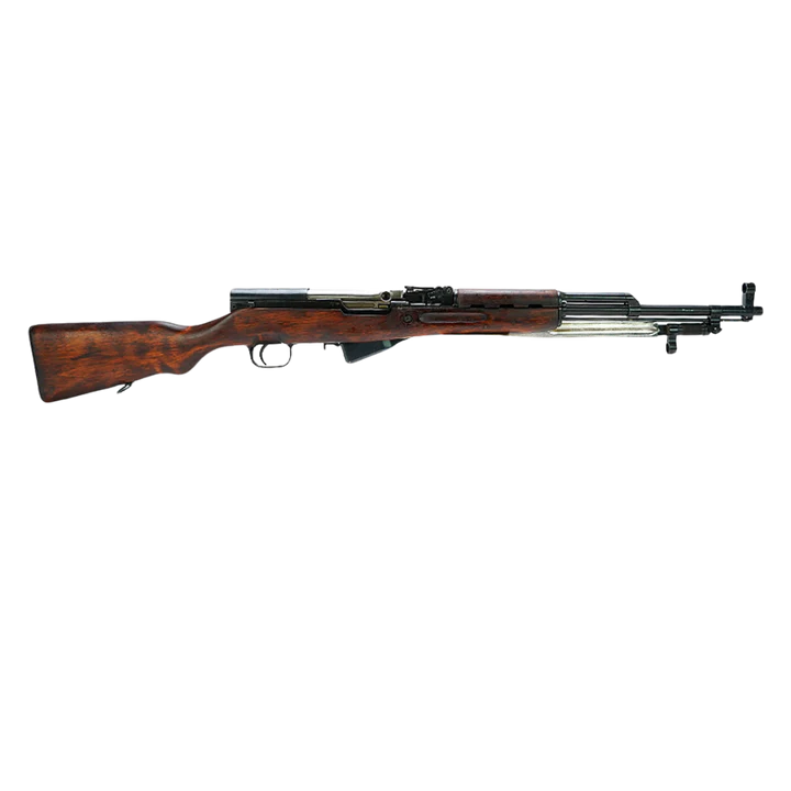 Fusil semi-automatique russe SKS 7,62 x 39 (SOVIETIQUE)