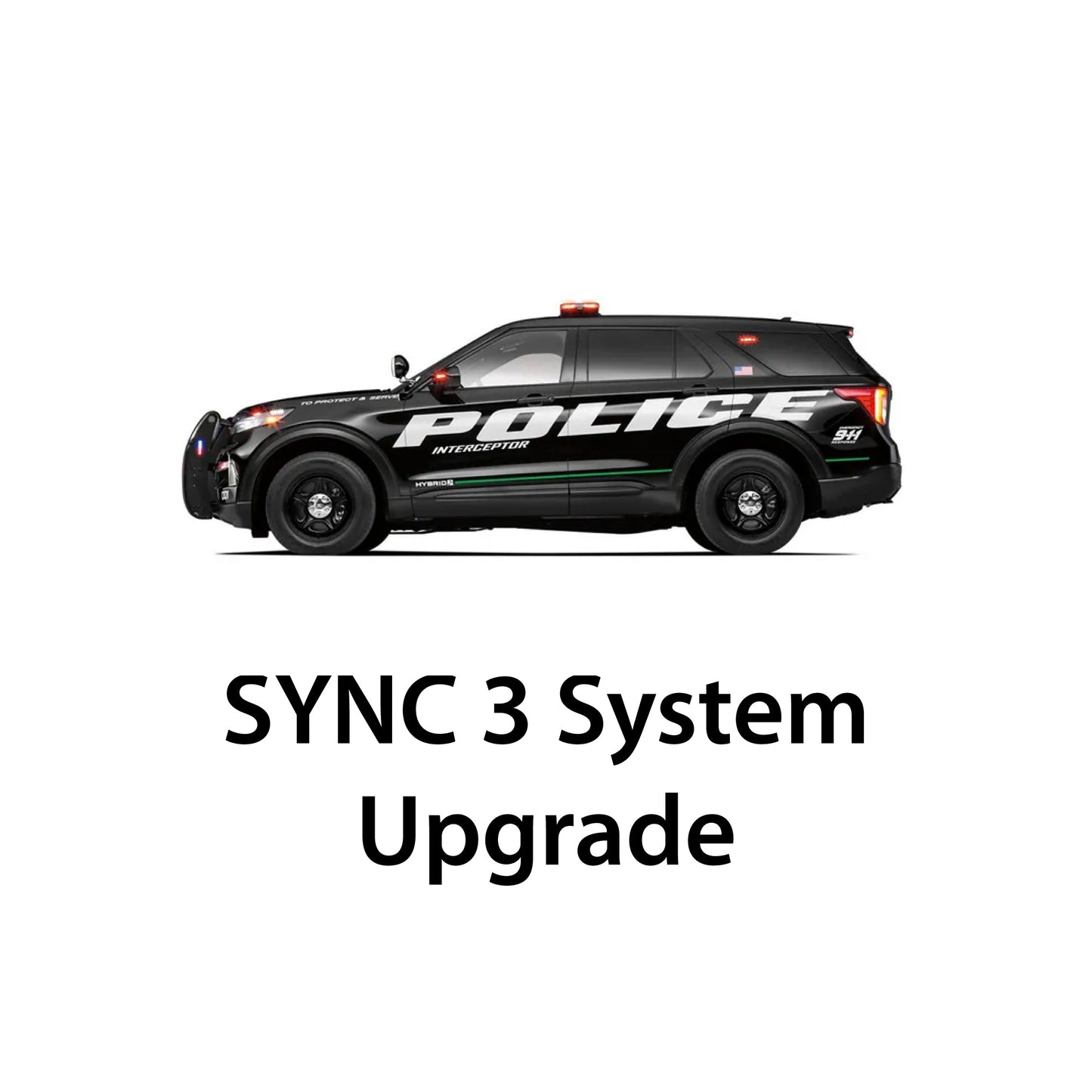 Police Interceptor® (2020+) SYNC 3 Upgrade for Vehicles w/o SYNC