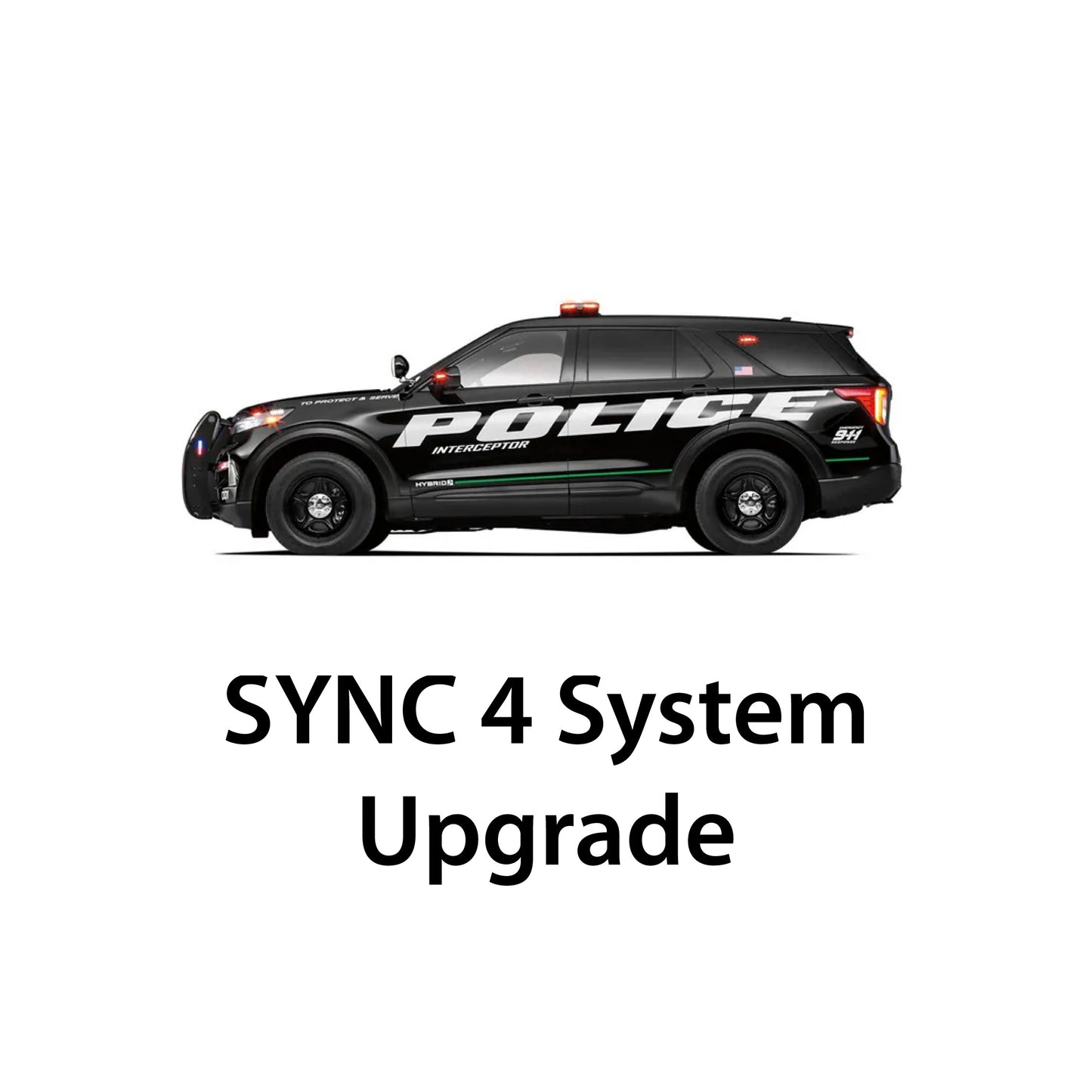 Police Interceptor® (2020+) SYNC 4 Upgrade for Vehicles w/o SYNC (Special Order)