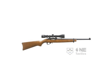 Ruger 10/22 Semi-Auto Rifle Combo – .22 LR with Scope & Case