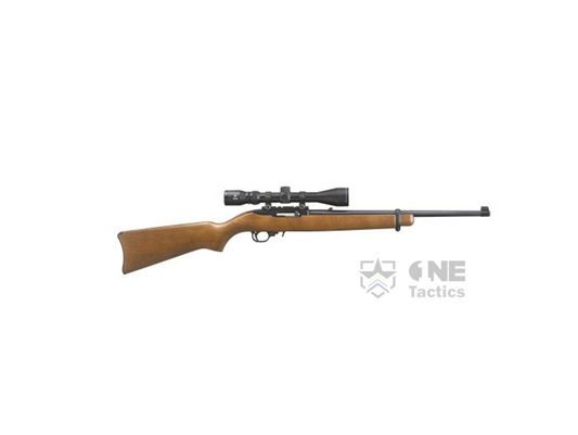 Ruger 10/22 Semi-Auto Rifle Combo – .22 LR with Scope & Case