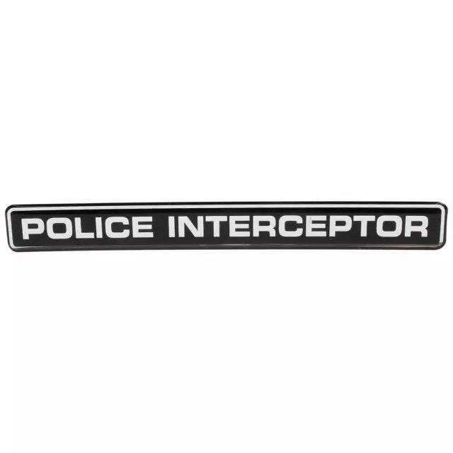 Ford “POLICE INTERCEPTOR” Trunk Lid/Cabin Emblem